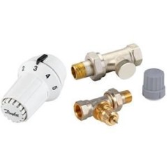Efficient Danfoss RAS-C RA-FN NF 38 DN10 S Thermostatic Radiator Valve - 013G6552